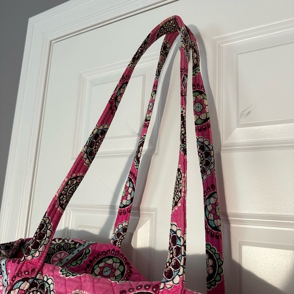 Vera Bradley Small Duffle Bag in Cupcakes Pink - Picture 4 of 7
